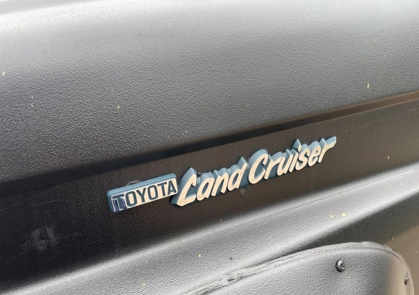 Toyota Land Cruiser cena 69900 przebieg: 363433, rok produkcji 1987 z Olsztyn małe 211